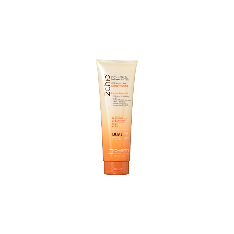 Giovanni Hair Care P Giovanni Cosmetics 2Chic Conditioner Papaya Butter,8.5 Fl Oz