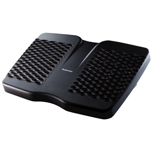 Fellowes Fellowes Refresh hierova jalkatuki - musta