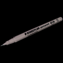 Permanent Rückprojektionsfilz 0,4 mm schwarz