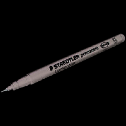 Staedtler Permanent Rückprojektionsfilz 0,4 mm schwarz