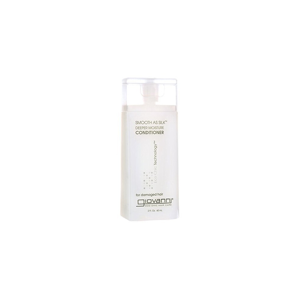 Giovanni Cosmetics, Giovanni Smooth As Silk Deeper Moisture Conditioner 2 Fl Oz (60 Ml) Liquid