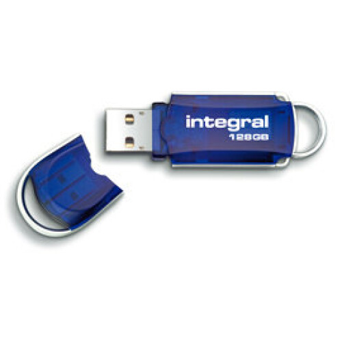 Integral 128GB USB 2.0 128GB USB 2.0 USB Type-A connector Blue USB...