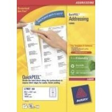 Avery L7160-40 White addressing label