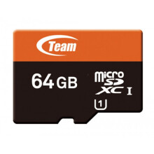 Team Group micro-SDXC, 64GB 64GB MicroSDXC memory card