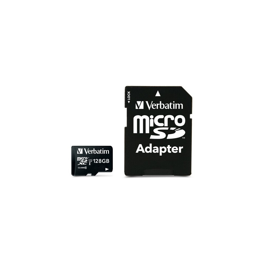 Verbatim Premium 128GB MicroSDXC UHS-I Class 10 memory card