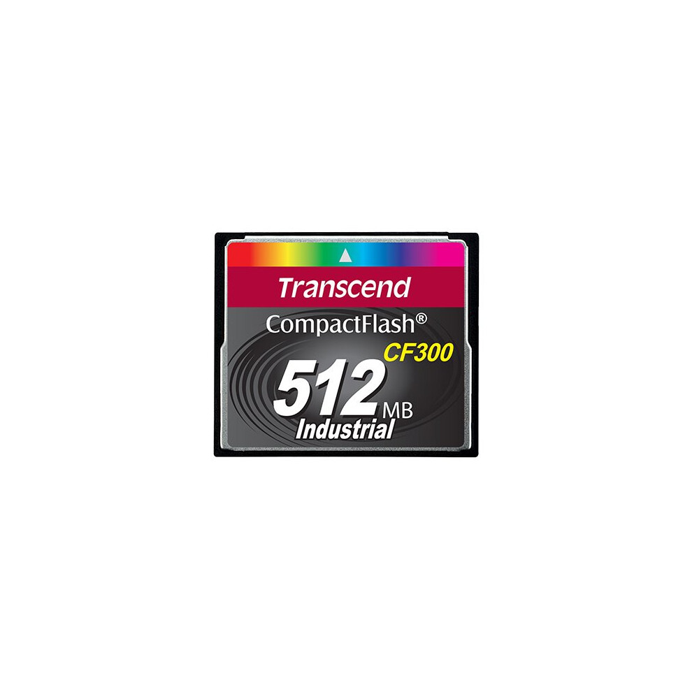 Carte mémoire CompactFlash SLC 512 Go 512 Mo Transcend CF300