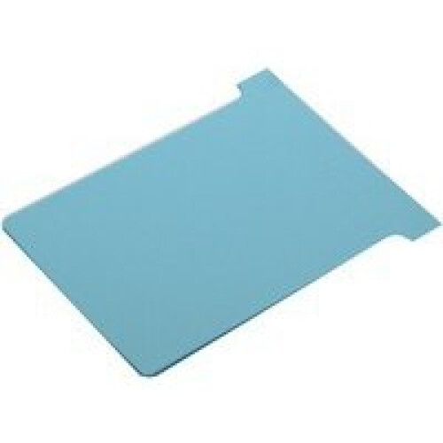 Nobo T-Card Size 3 80 x 120mm Light Blue (100 Pack)