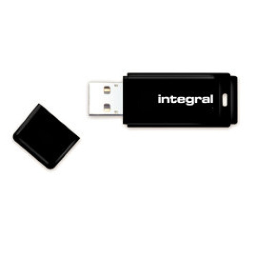 Integral INFD64GBBLK 64GB USB 2.0 USB Type-A connector Black USB...