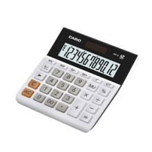 Casio MH-12-WE Desktop Basic Black, White calculator