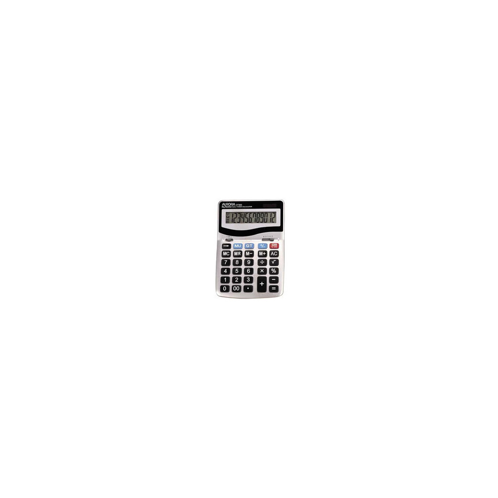 Aurora DT303 Desktop Basic Silver calculator
