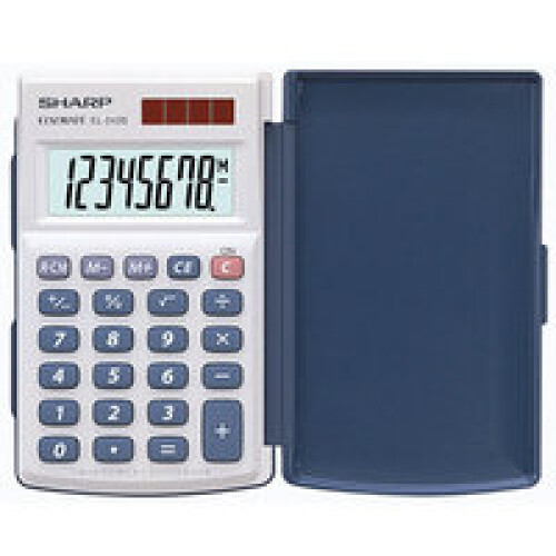 Sharp Sharp EL-243S Pocket Basic Silver calculator