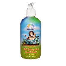 Balsamo districante biologico a base di erbe Rainbow Research per bambini, vaniglia cremosa, 8 once fluide