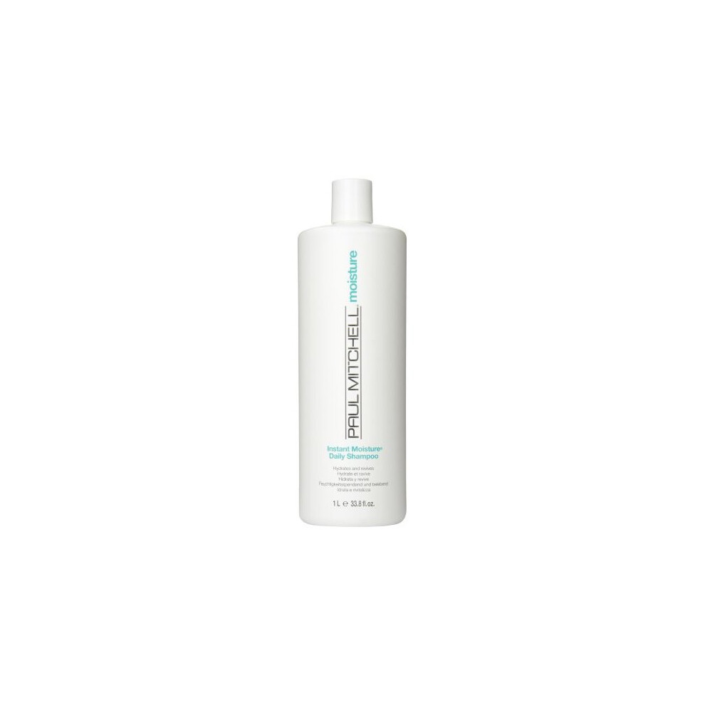 Paul Mitchell Instant Moisture Daily Shampoo, Hydrates and Revives, 33.8-ounce