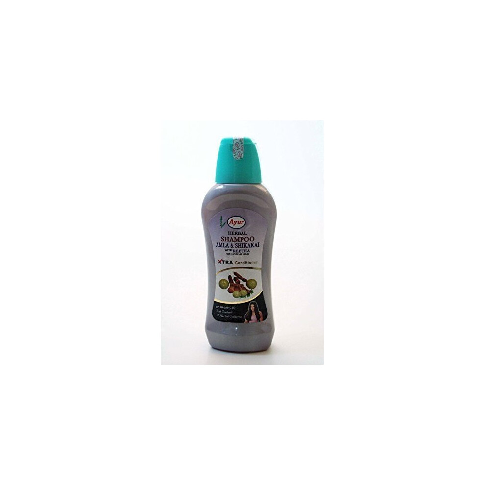 Ayur Herbal Shampoo Amla & Shikakai with Reetha for Normal Hair