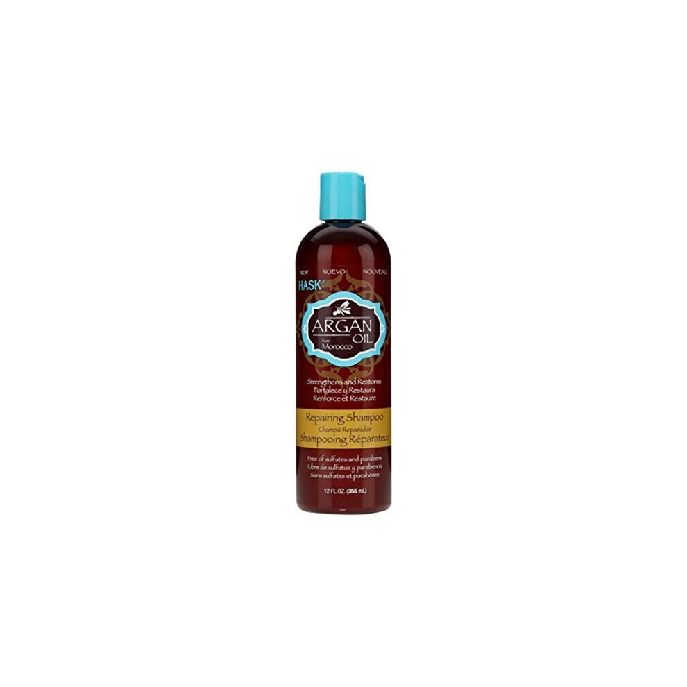 Hask Sh Argan Oil Repairi Size 12z Hask Argan Oil Repairing Shampoo 12z