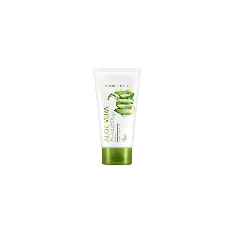 Nature Republic New Soothing & Moisture Aloe Vera Foam Cleanser