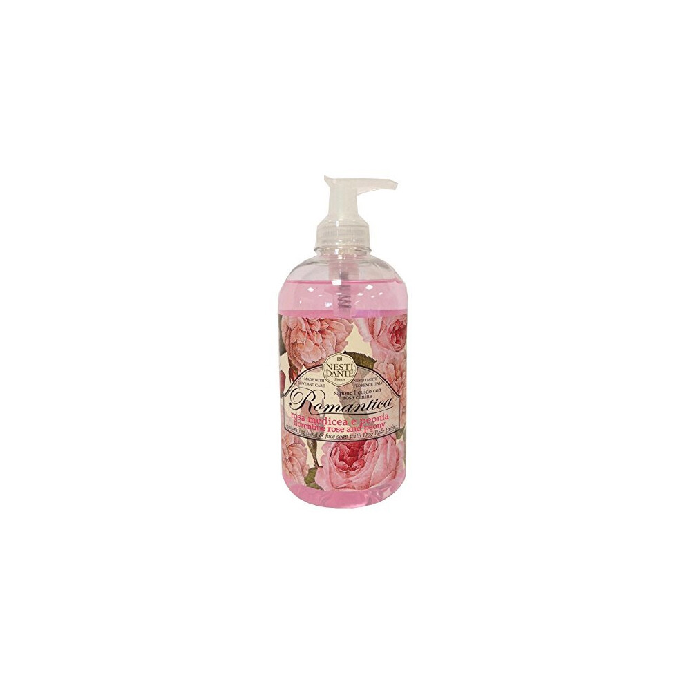 NESTI DANTE Romantica Rose &amp Peony Liquid Soap 500 ml