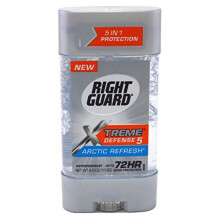 Right Guard Xtreme 4 Ounce Gel Defense 5 Arctic Refresh (118ml) (2 Pack)
