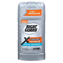 Right Guard Xtreme Defense Antitranspirant Deodorant Invisible Solid Stick, Arctic Refresh, 2.6 Unzen