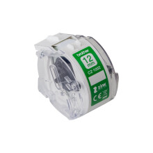 Etiquetas continuas - BROTHER - CZ-1002 - 1,2 cm x 5 m - Para VC-500 W