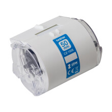 Ruban CZ-1005 - BROTHER - VC-500W - Zink - Wit - 1 rol(len)