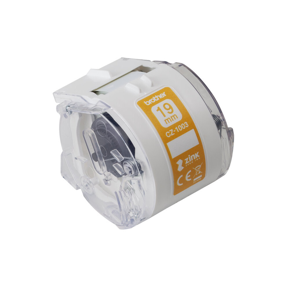 Brother CZ-1003 White label-making tape