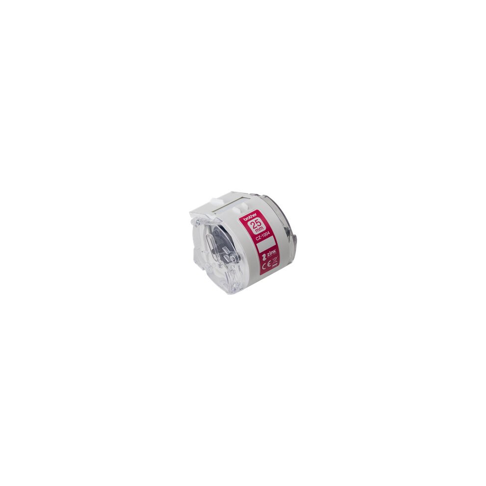 Brother CZ-1004 White label-making tape
