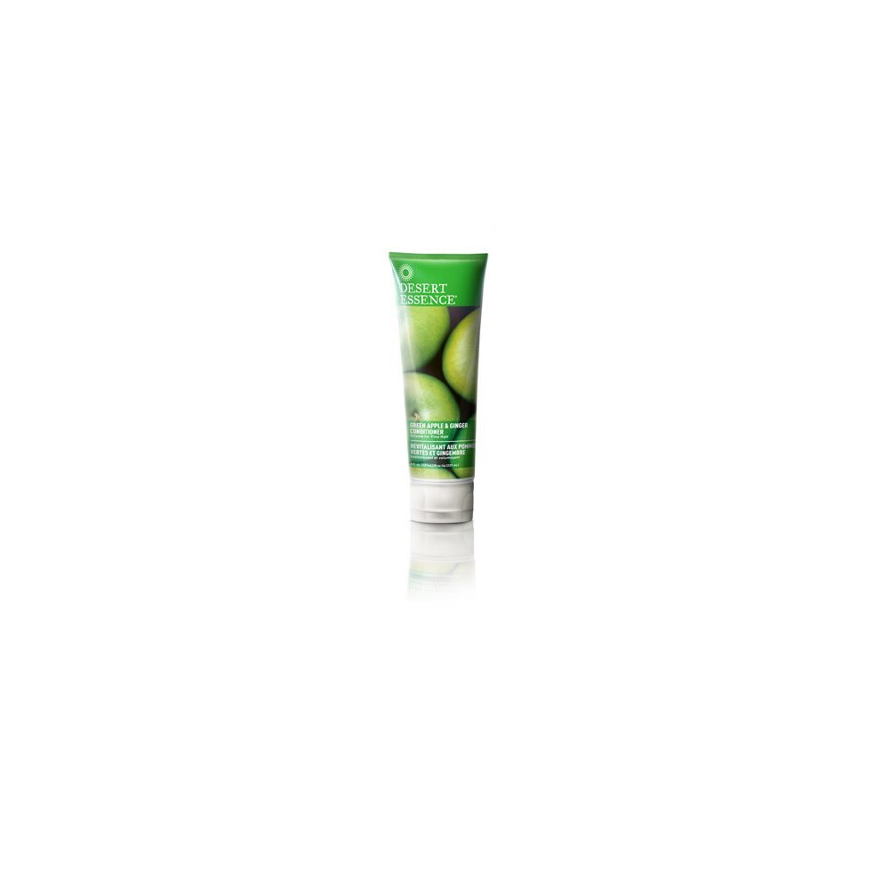 Desert Essence Green Organic Conditioner - Apple & Ginger - 8 Oz