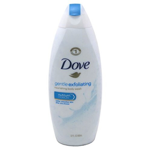 Dove Dove Duschgel 22 oz Sanftes Peeling (3er Pack)