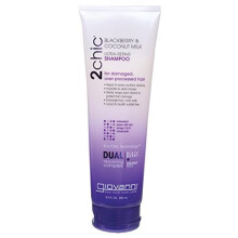 Giovanni, 2chic, Reparatur-Shampoo, Für Geschädigtes, Überbehandeltes Haar, Brombeere + Kokosmilch, 8,5 fl oz (250 ml)