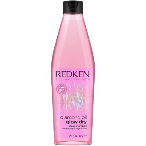 REDKEN Redken Diamond Oil Glow Dry Gloss Shampoo Shampoo For Unisex 10.1 oz