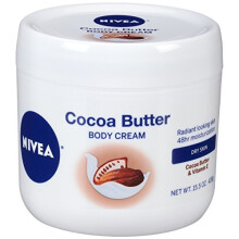 NIVEA Cacaoboter Bodycr?e met diep voedend serum Cacaobotercr?e voor de droge huid 16 Ounce Pot