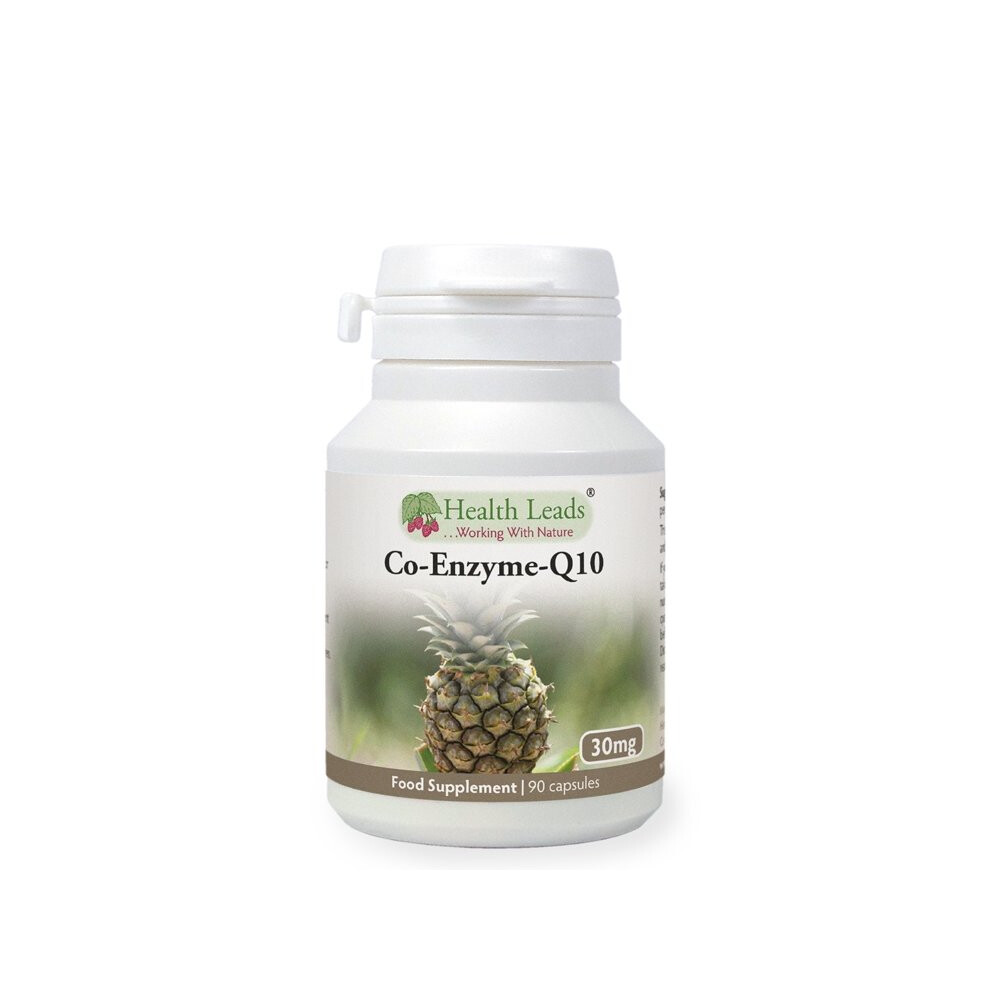 Health Leads Uk Coenzyme Q10 30Mg X 90 Capsules (Magnesium Stearate Free)