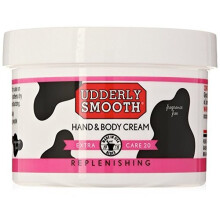 Udderly Smooth Extra Care Cream med 20 % urea - Doftfri återfuktande fuktighetskräm (8 oz)