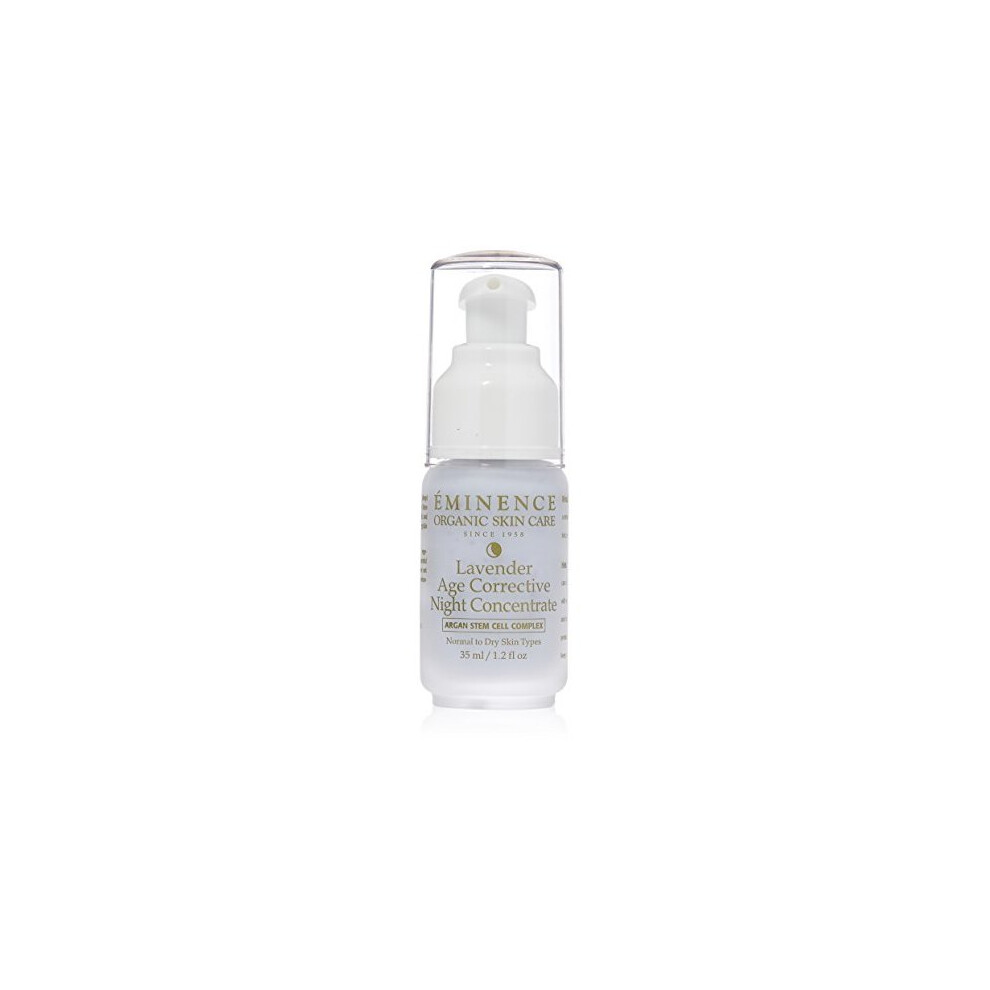 Eminence Lavender Age Corrective Night Concentrate, Normal To Dry Skin, Especially Mature, 1.2 Ounce