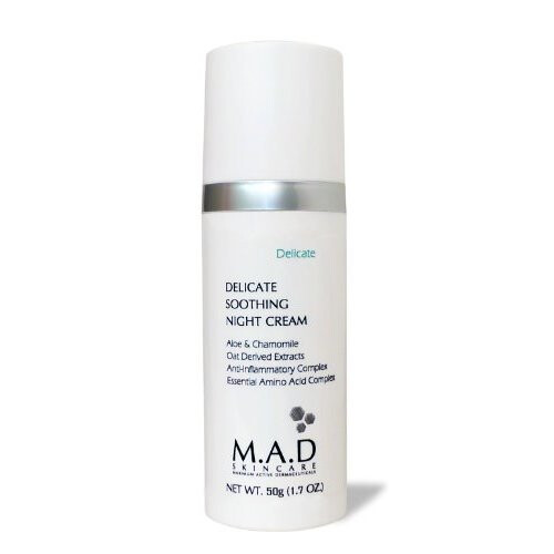 M.A.D Skincare Απαλή Κρέμα Νύχτας - Για Ευαίσθητο Δέρμα 1.7 oz.
