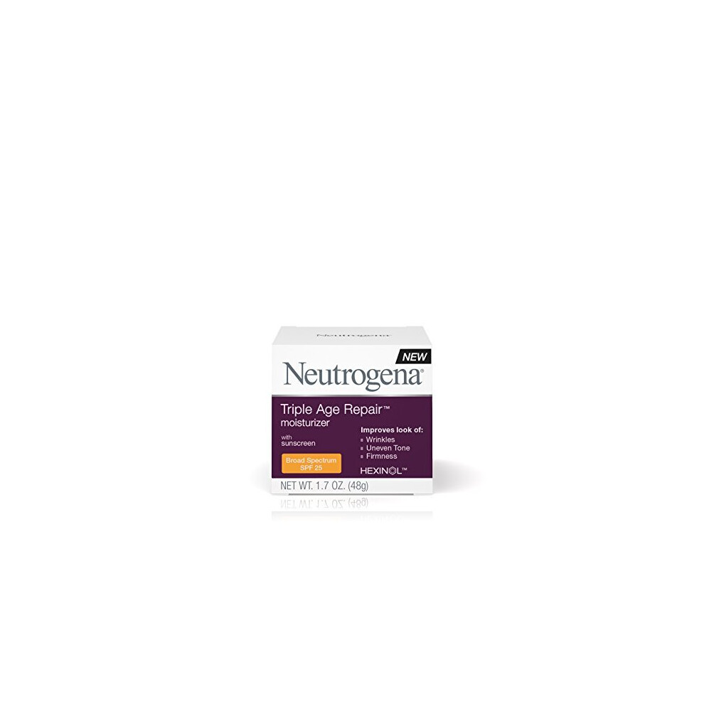 Neutrogena Triple Age Repair Moisturizer SPF 25, 1.7 oz.