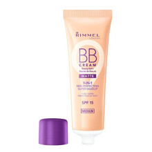 Rimmel BB Beauty Balm Cream Matte 9-in-1 Skin Perfecting Super Makeup - Medium 30ml
