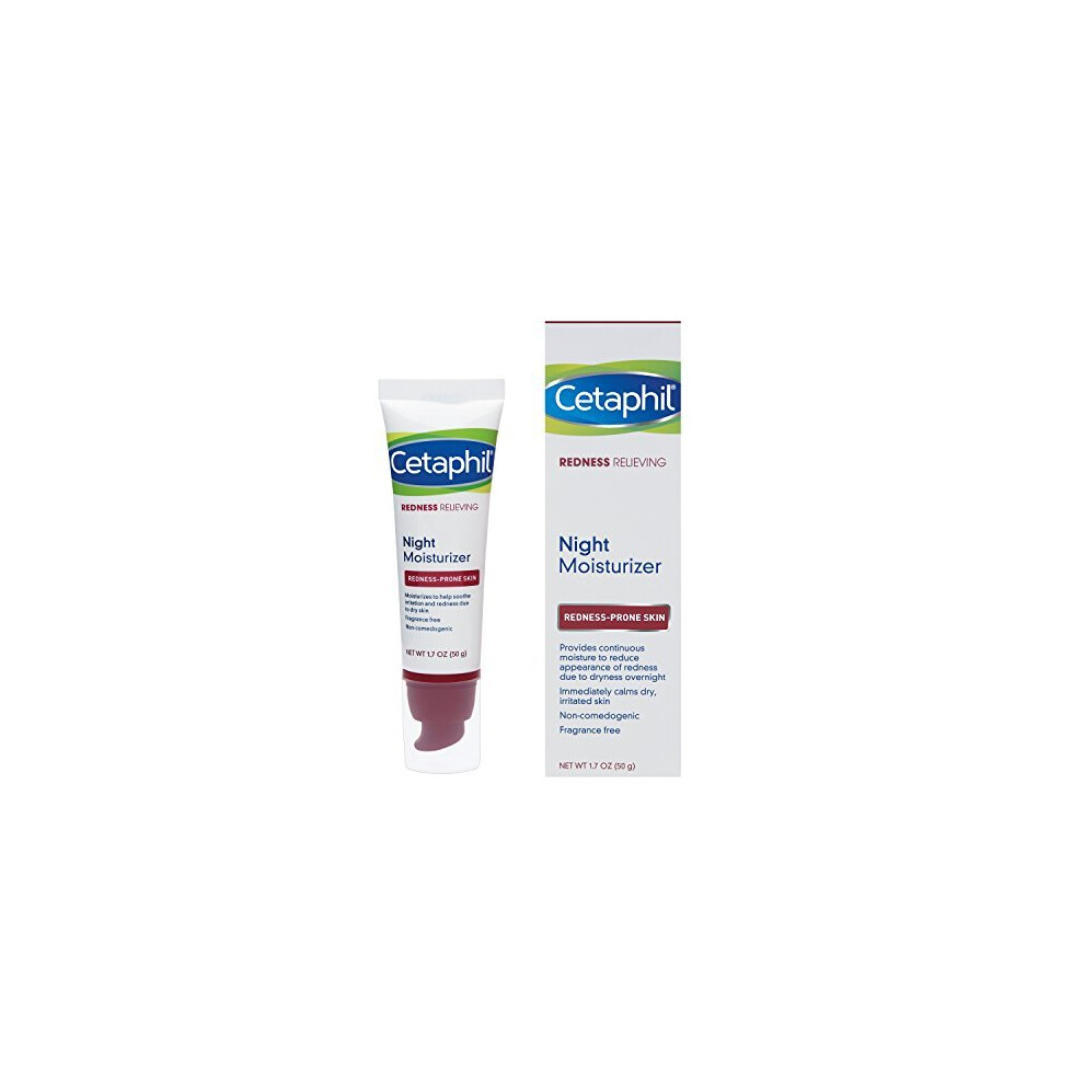 Cetaphil Redness Relieving Night Moisturizer, 1.7 Ounce