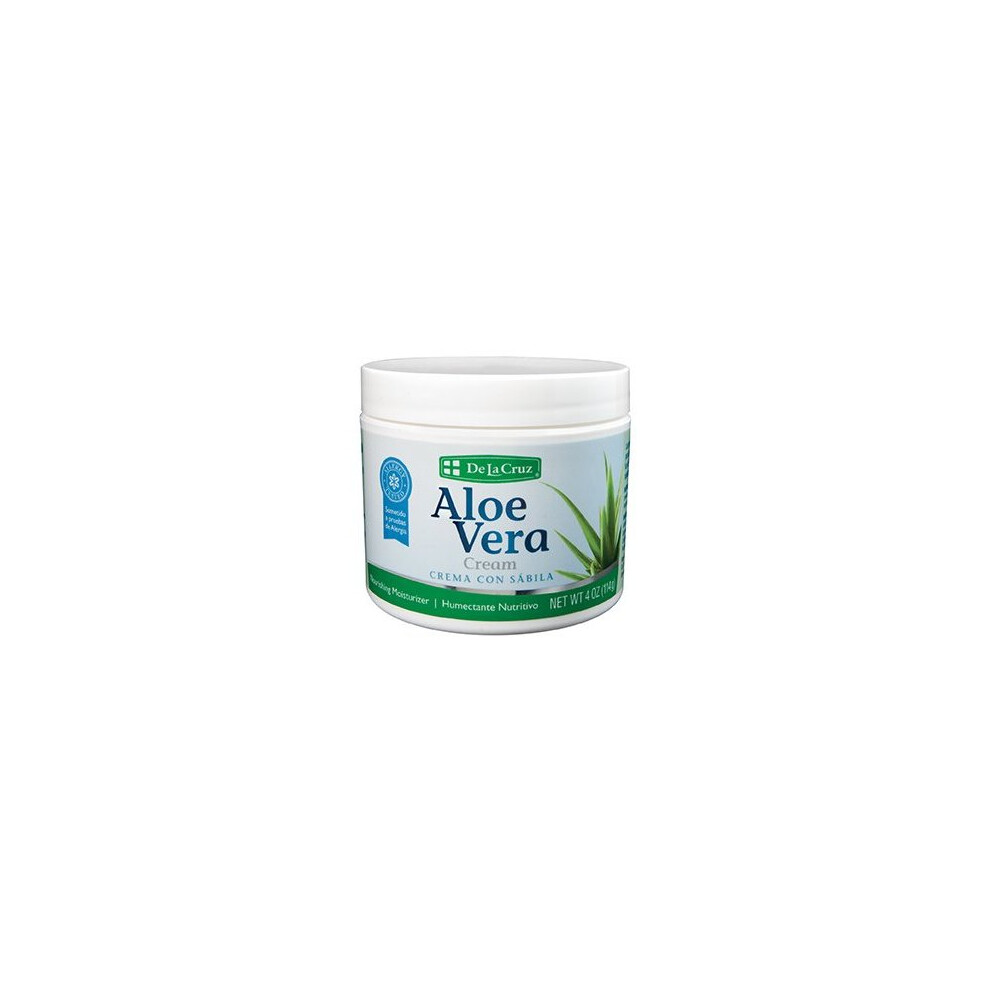 De La Cruz Aloe Vera Cream 4 oz.