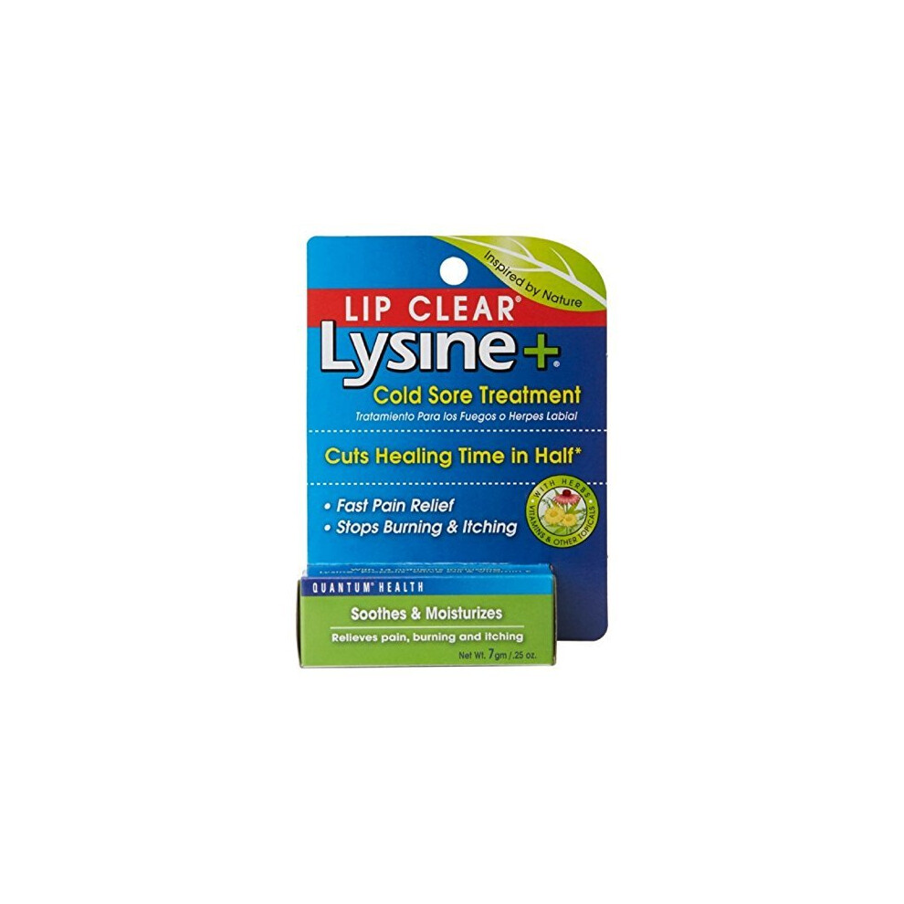 Lip Clear Lysine Cold Sore Treatment 025 oz