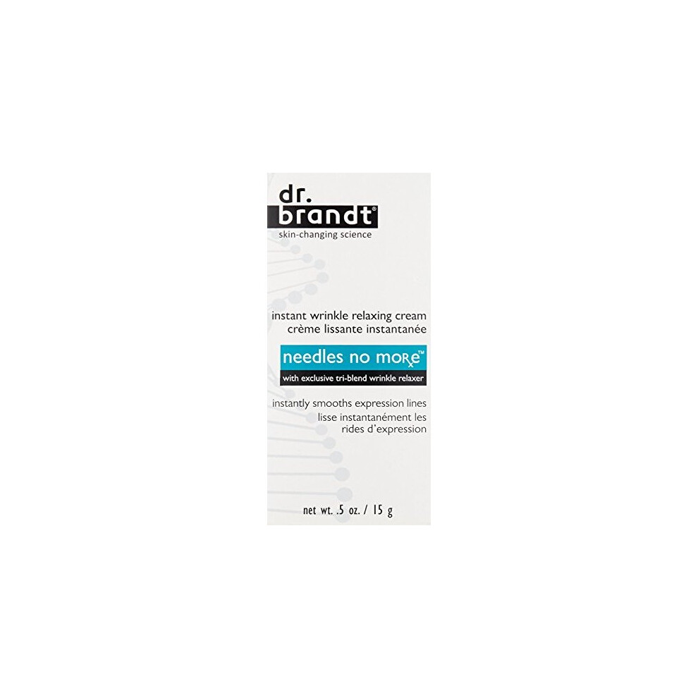 Dr. Brandt Needles No More Wrinkle Cream, 0.5 fl. oz. / 15 ml