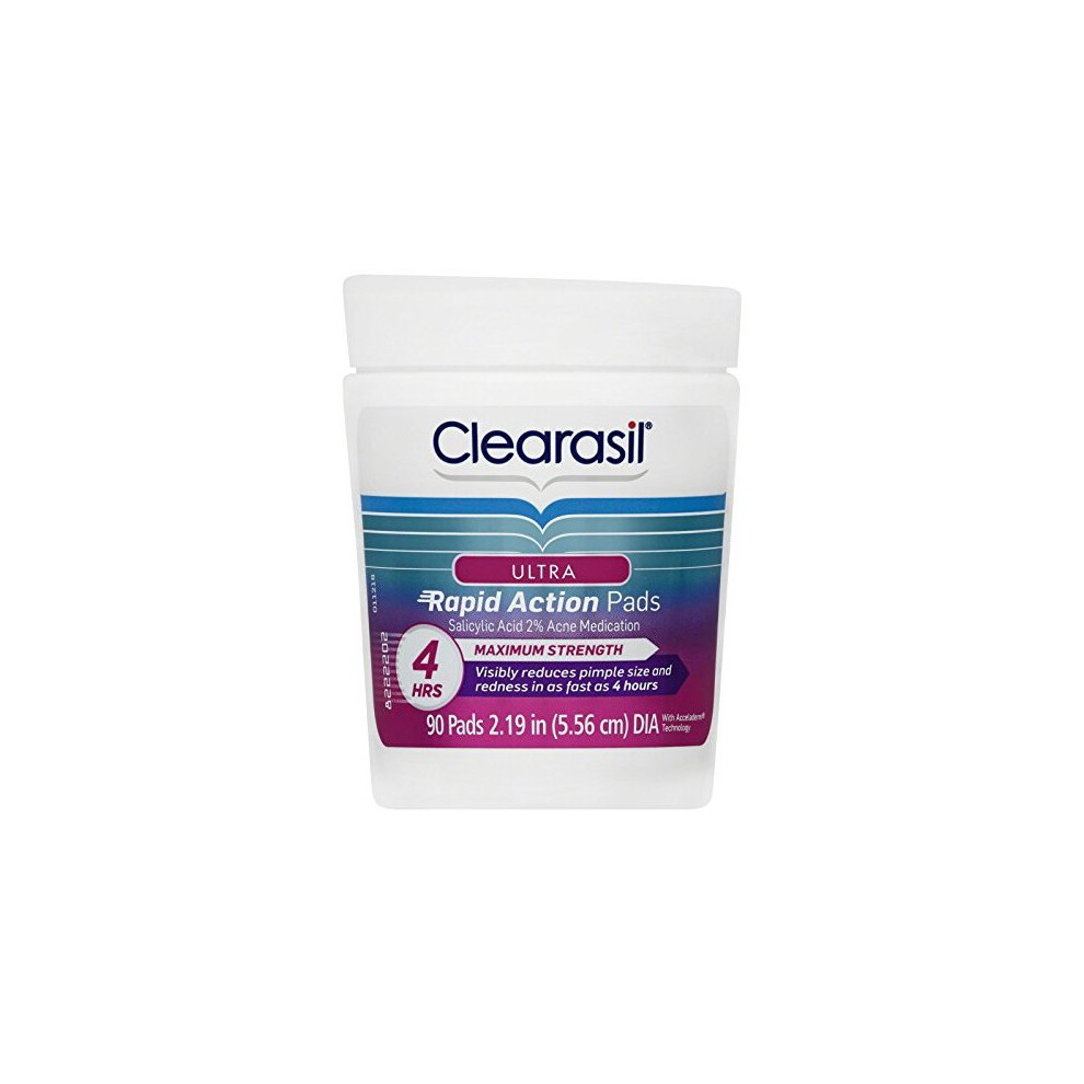 Clearasil Ultra Rapid Action Pads - 0.46 Oz - 90 Ct