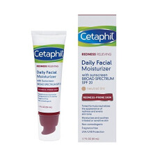 CETAPHIL Redness Relieving Daily Facial Moisturizer SPF 20  1.7 fl oz  Broad spectrum Sunscreen  Neutral Tint  For Redness-Prone Skin