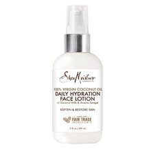 SheaMoisture 100% Virgin Coconut Oil Daily Hydration Face Lotion, 3 Ounce