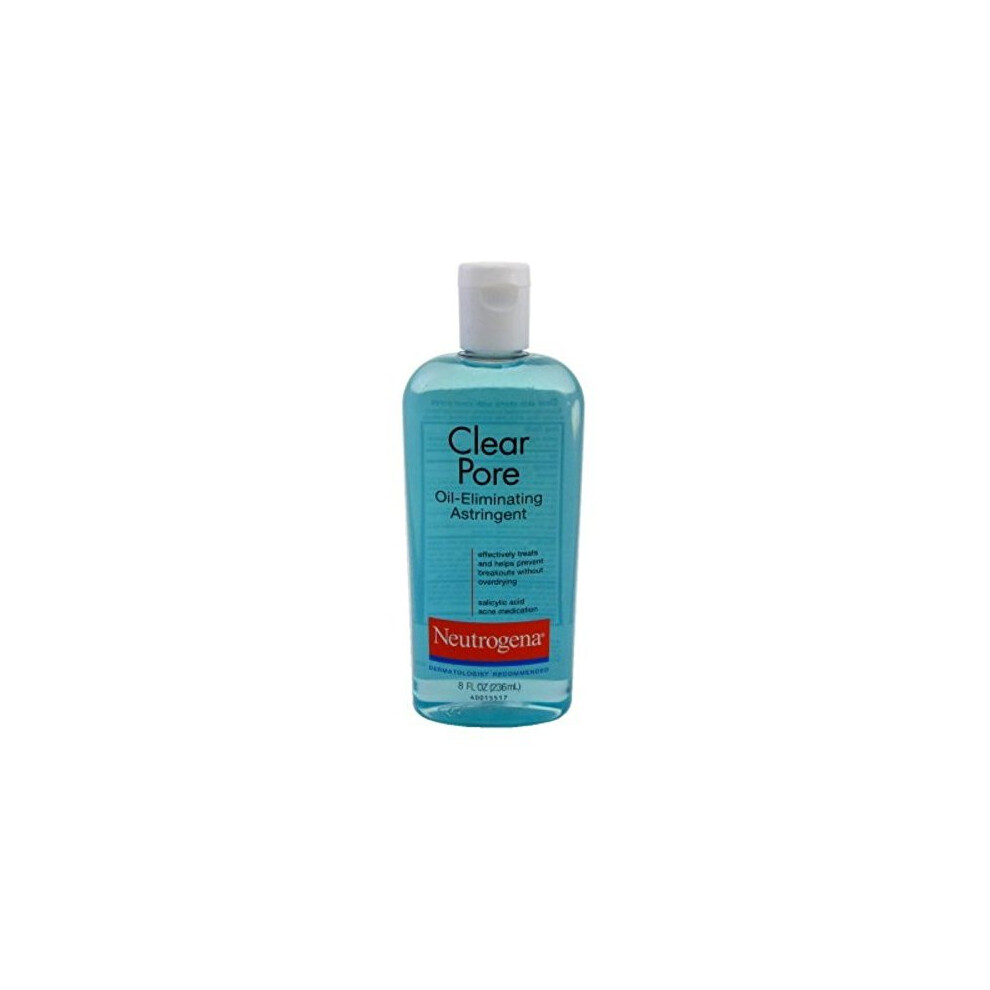 Neutrogena Clear Pore Astringent Oil Eliminating 8 Ounce (235ml)