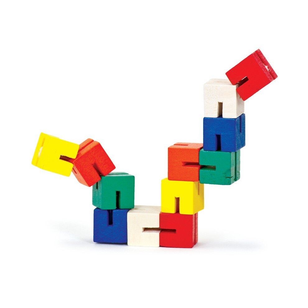 Tobar 6 Wooden Twisty Blocks Toys