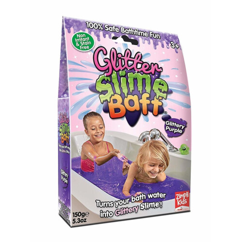 Slime Baff Bath Powder Purple 150g