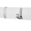 Direct Online Houseware 5pc Concealed Coat Hook Board | White Folding Hook Rack 6