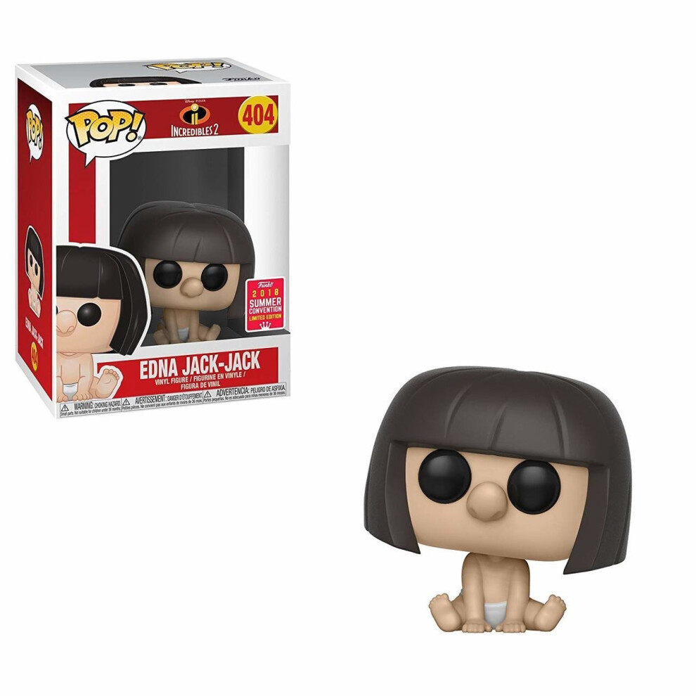 Funko Pop Disney: Incredibles 2 â Edna Jack-Jack